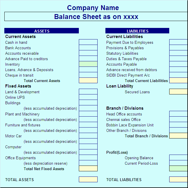 Financial Report Template