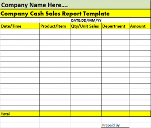 excel word Report template
