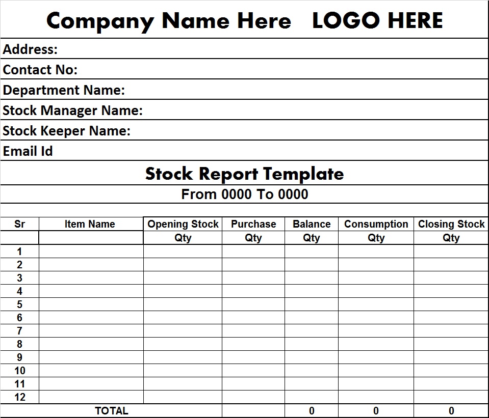 how to write project report on stock market