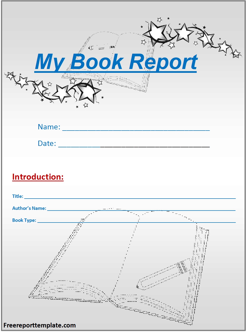 Top 22 Book Report Template – Free Report Templates Within Quick Book Reports Templates