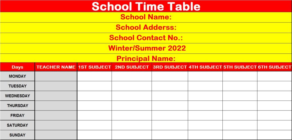 School Timetable Generator Excel Brokeasshome school-timetable-generator-excel-brokeasshome