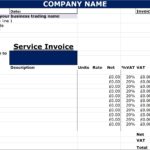 SERVICE INVOICE TEMPLATE