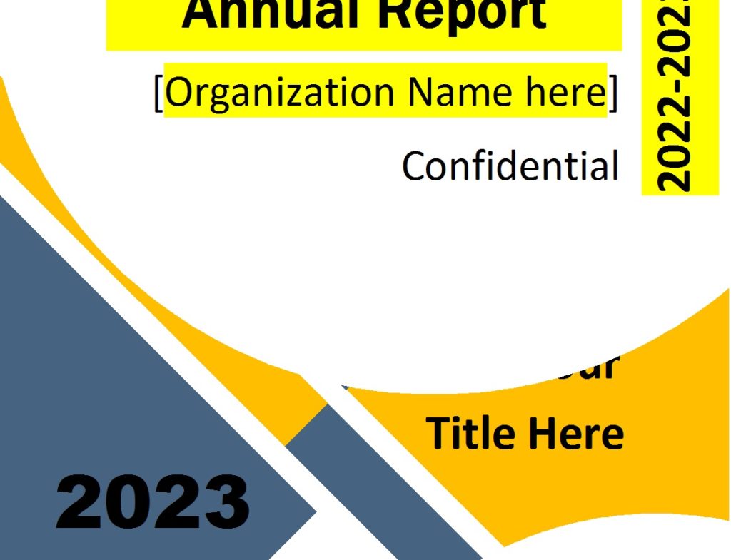 Best 5 Annual Report Templates - Free Report Templates