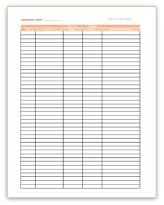 Journal Log Example Travelling Journal Templates - Free Report Templates